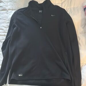 Black Nike Q Zip.